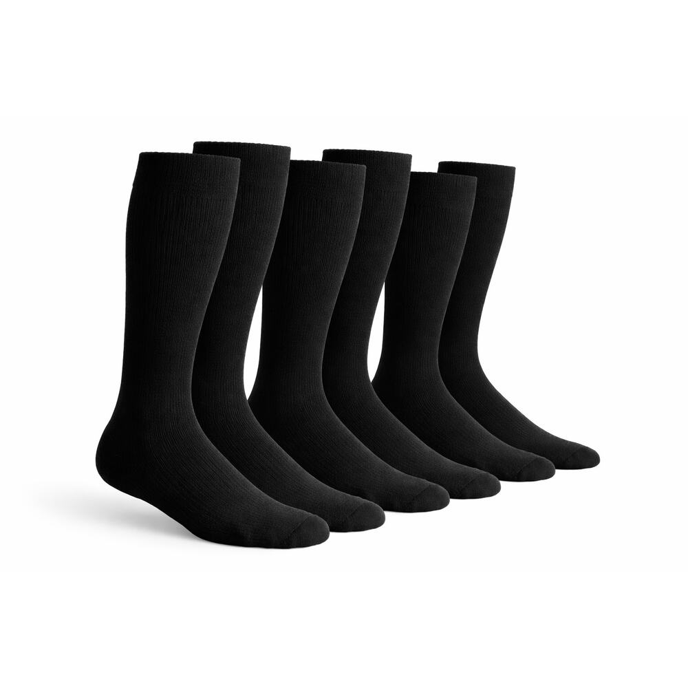 JOBST Activewear Sport Knee High Compression Stockings 20-30mmHg Black Large